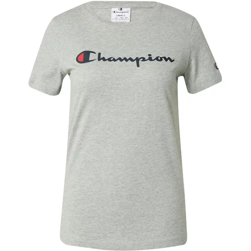 Champion Authentic Athletic Apparel Majica mornarsko plava / siva melange / prljavo bijela