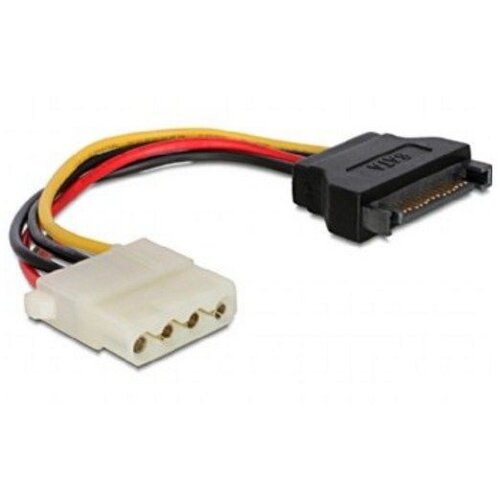 Gembird CC-SATA-PS-M SATA mu&amp;scaron;ki na Molex ženski napojni kabl, 15 cm Slike