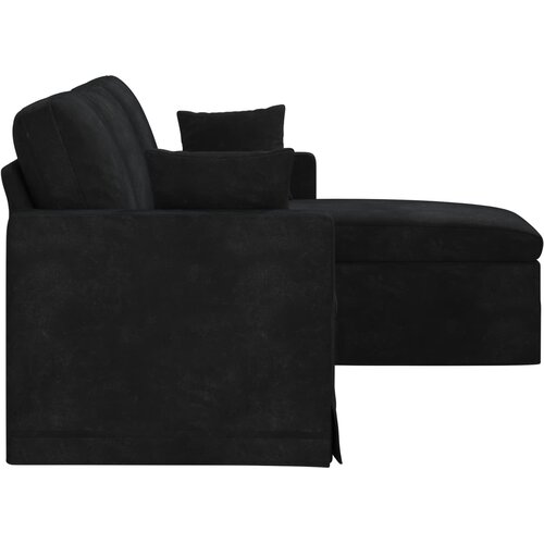 SOFA Crna 178 x 134 x 80 cm Bar&amp;scaron;un Slike