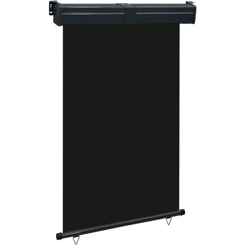 Furnova Balkonska stranska tenda 125x250 cm črna, (22056920) Slike