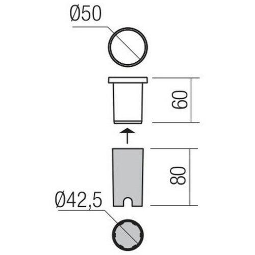  Redo 90044 - LED ugradno spolja&amp;scaron;nje svetlo INCAS LED/2,3W/230V IP65 Slike