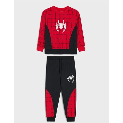 Sinsay Pamučna trenirka loose kroja Spider-Man: majica i hlače Cijene