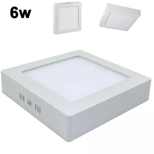  led panel 6w nadgradni kockasti Slike