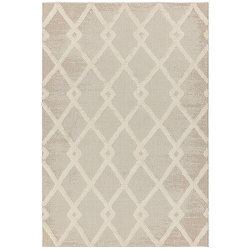 Asiatic Carpets Kremno bela zunanja preproga 160x230 cm Monty – Cene