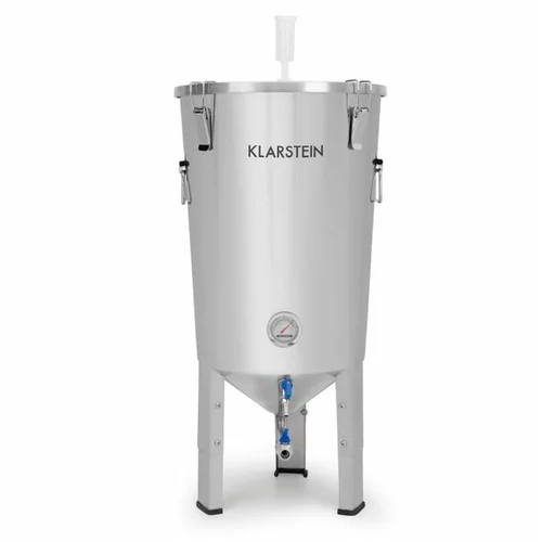 Klarstein Gärkeller Pro, fermentacijski kotel, 30 l, ventil za odvajanje kvasa, nerjaveče jeklo 304