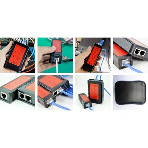 Noyafa Tester LAN NF-468 za kablove RJ11, RJ12, RJ45, cat5E, cat 5, 10/100 base-t, at / t 258 a Cene