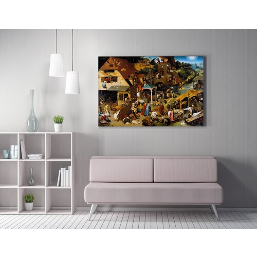 Wallity WY314 (70 x 100) multicolor decorative canvas painting Cene