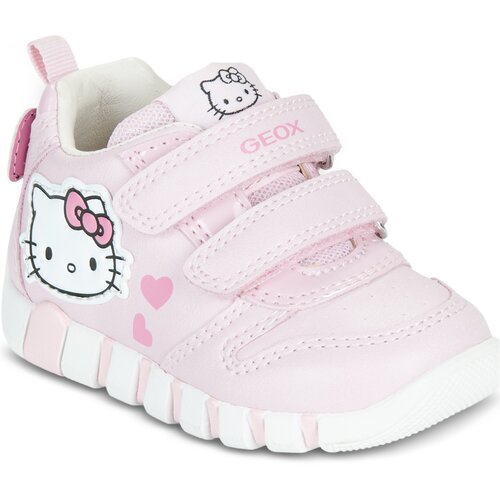 Geox Nizke superge B IUPIDOO GIRL HELLO KITTY Rožnata Slike