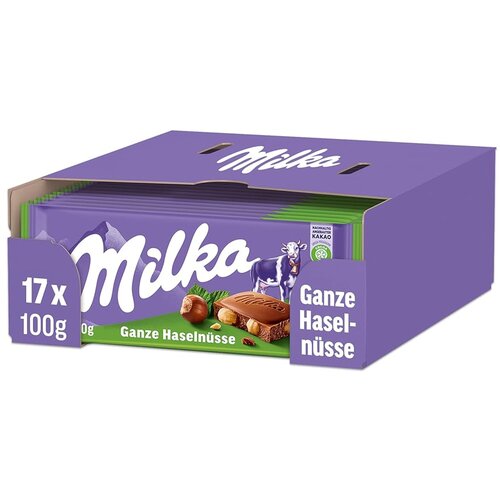 Milka wholenuts čokolada 100g 17 komada Cene