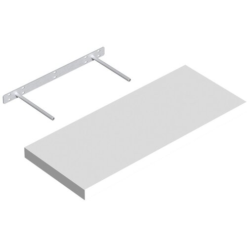 REGALUX zidna polica XL4 (23,5 x 60 x 3,8 cm, bijele boje, opteretivost: 12 kg) Cijene