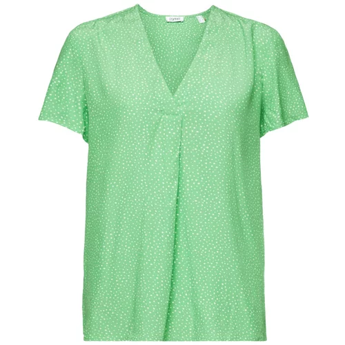 Esprit Bluza svetlo zelena / bela