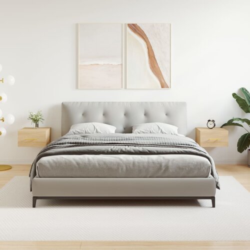 vidaXL Zidni noćni ormarići 2 kom hrasta sonome 35 x 35 x 20 cm Cijene
