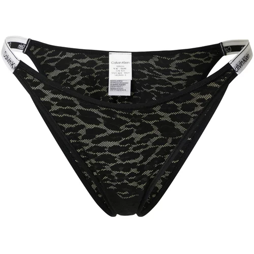 Calvin Klein Underwear Tangice siva / črna / bela