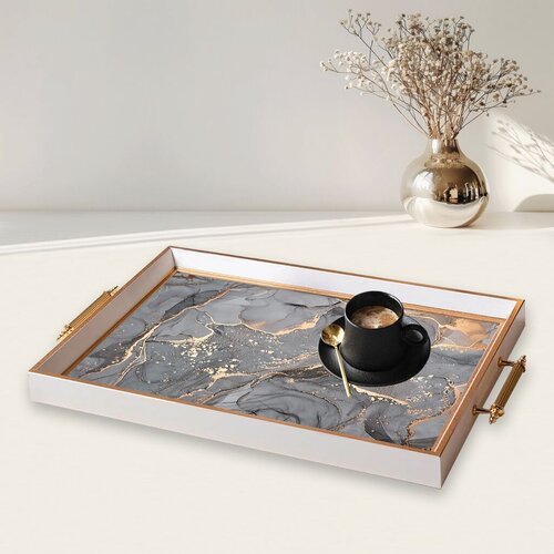 Aberto Design Poslužavnik TPB9874 50 x 29 x 3.5 cm, Šareni Cene