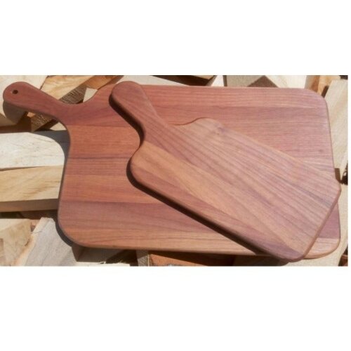 Wood Holz daska sa krivom ručkom 390 x 200 x 15 mm 907 trešnja ez 907 trešnja Cene