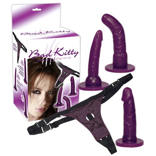 Bad Kitty strap-on set Cene