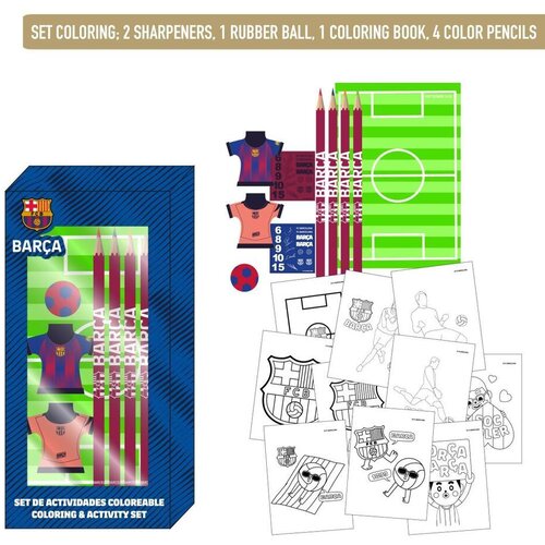 Barcelona Set za bojanje F.C. 9 dijelova Slike