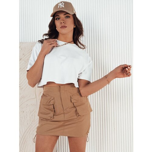 DStreet Women's miniskirt QUILLA, camel, Cijene