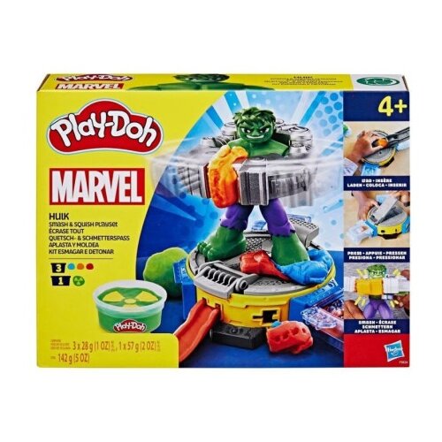 Hasbro Play-doh hulk smash and squish ( F9826 ) Cene