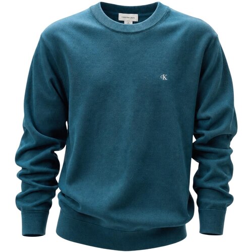 Calvin Klein Jeans Puloverji LS EZ COTTON CREWNK LV04RC309G Zelena Cene