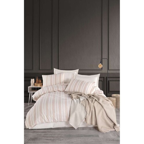 Soft Komplet posteljine Double Soft Line, 200x220 cm, Bež Slike