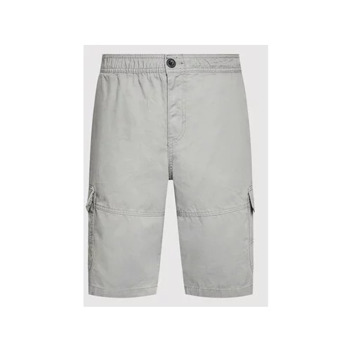 Tom Tailor Kratke hlače iz tkanine 1031446 Siva Regular Fit