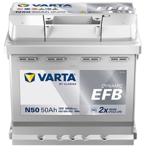 Varta EXIDE Start-Stop Akumulator 12V 50Ah 550A EFB desno+ Cene