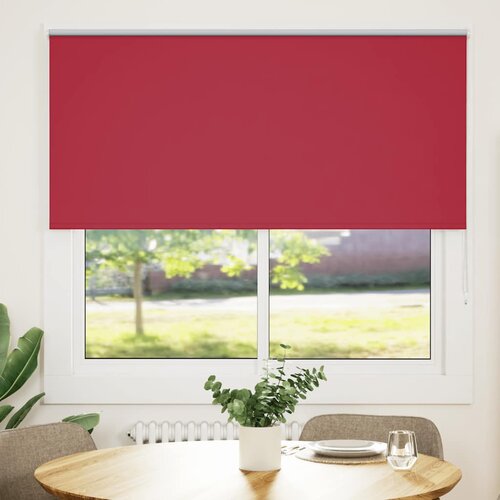 vidaXL Rolo zavjesa Blackout crvena 145x150 cm Širina tkanine 141,6 cm Cijene