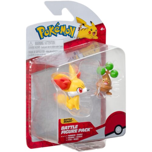 Pokemon figurica &amp;quot;Battle figure&amp;quot; - Fennekin &amp;amp; Bonsly Slike