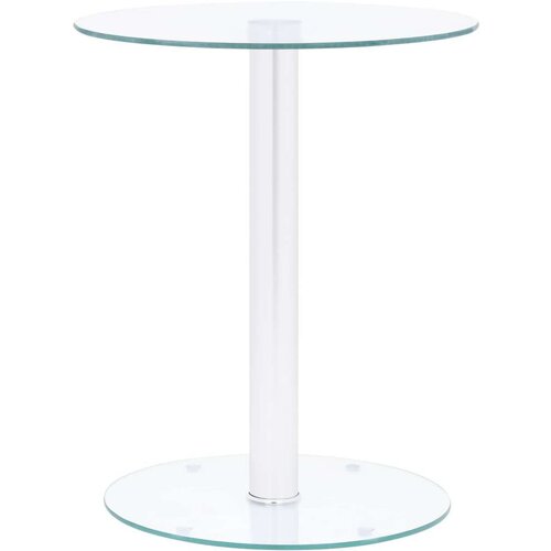 vidaXL stolić za kavu prozirni 40 cm od kaljenog stakla Cene