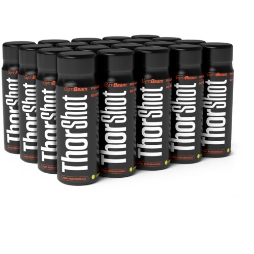 GymBeam Thor Shot 20 x 60 ml limun - limeta Slike