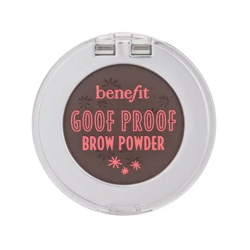 Benefit Goof Proof Brow Powder puder za obrvi odtenek 3 Warm Light Brown 1,9 g