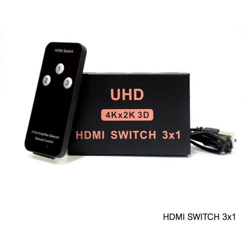 Fast_Asia Fast Asia Adapter spliter HDMI switch 3x1 4Kx2K 3D Activ Cene
