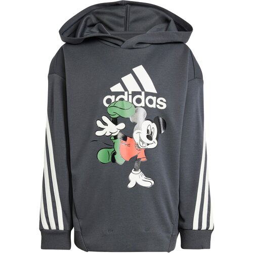 Adidas Športna majica 'Disney Mickey Mouse' rjasto rdeča / pegasto črna / bela Cene