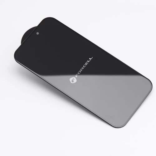  Kaljeno staklo Forcell Privacy Glass Anti-spy za iPhone 16 crno Slike
