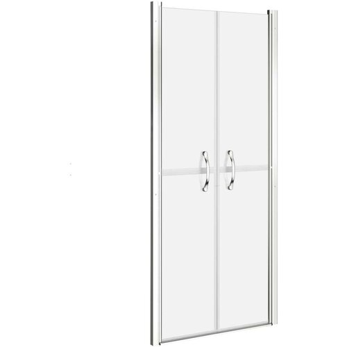 VidaXL Vrata za tu&amp;scaron;-kabinu matirana ESG 81 x 190 cm Slike