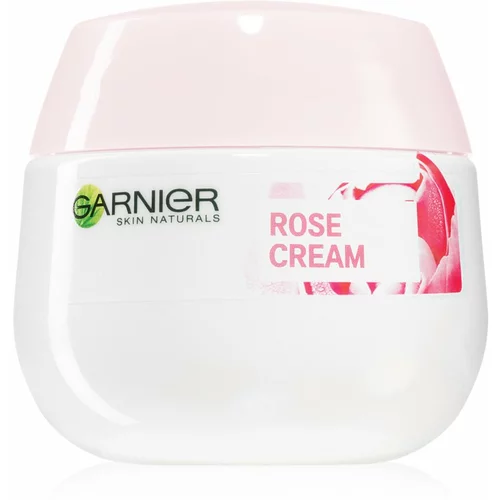 Garnier skin Naturals Rose Cream hidratantna dnevna krema za suhu i osjetljivu kožu 50 ml za žene