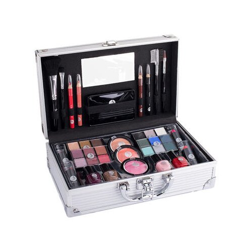 2K Fabulous Beauty Train Case darilni set Kompletna paletka ličil za ženske Cene