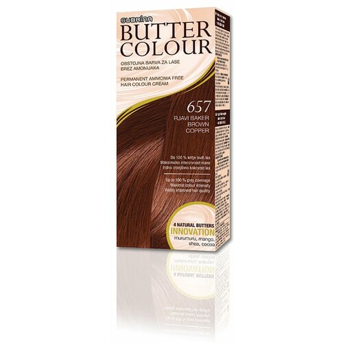 Subrina butter colour 657 smeđa bakar farba za kosu Slike