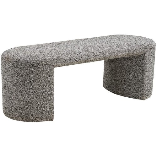 House Nordic Siva klupa od boucl&amp;eacute; tkanine Westport &amp;ndash; Slike