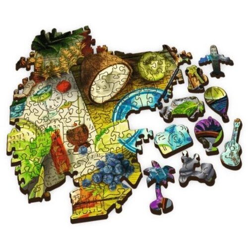 Trefl Wood Craft: &Scaron;areni kokteli drvene puzzle 500 + 1kom - Cijene