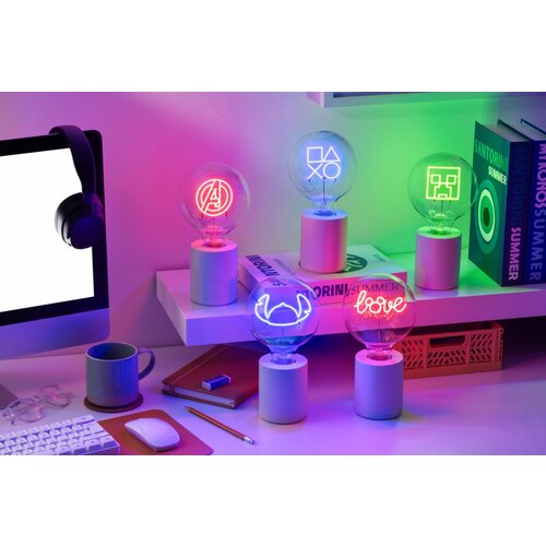 Paladone Minecraft creeper LED neon namizna svetilka EU Slike