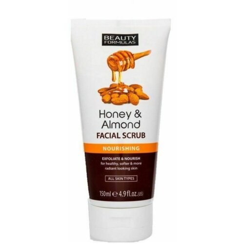 Beauty Formulas Honey&amp;amp;Almond Piling za lice, 150 ml Slike