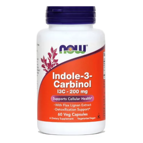 NOW Indol-3-Carbinol, kapsule