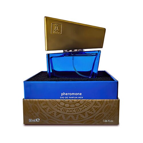 Hot feromoni za mo&amp;scaron;ke &amp;quot;shiatsu pheromone dark blue&amp;quot; - 50 ml (R90510_592) Slike