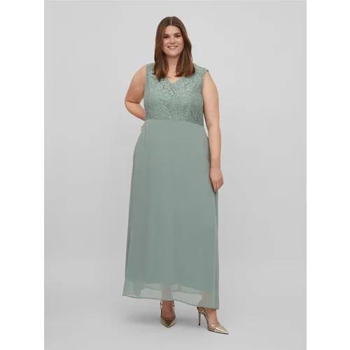 Vila Light green women's maxi-dresses Betina - Ladies