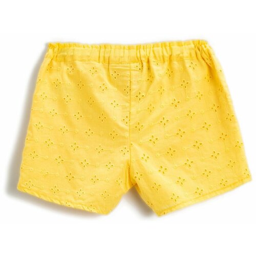 Koton Shorts - Yellow - Normal Waist Cene