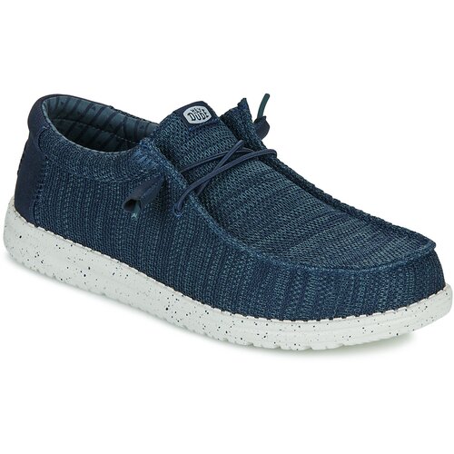 Hey Dude Slips on Wally Stretch Sox Modra Cene