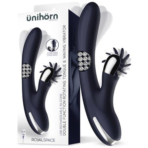 INTOYOU Ünihörn Royalspace Vibe with Rotating Tongues & 360 Internal Beads 3 Motors Cene