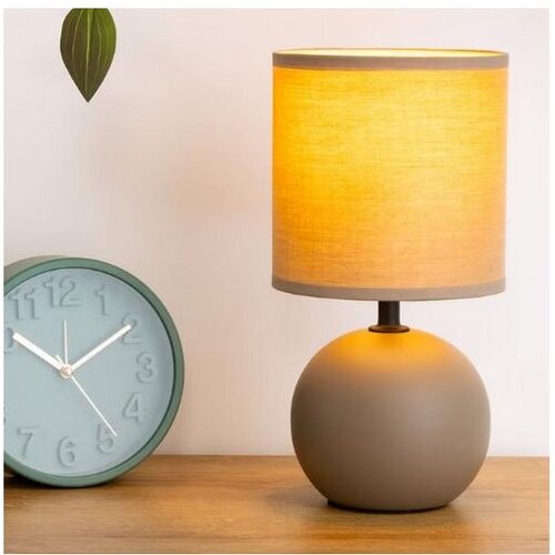 Atmosphera stona lampa tim&eacute;o 1xE14/60W/230V taupe/krem Cene